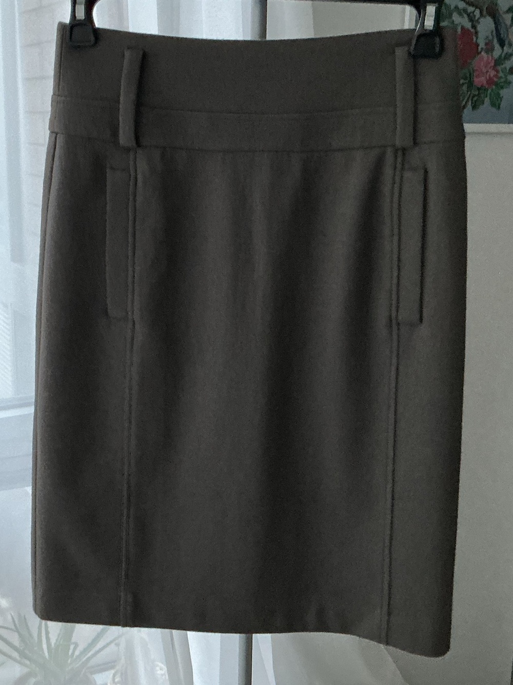Club Monaco Wool Tailored Pencil Skirt Size 4